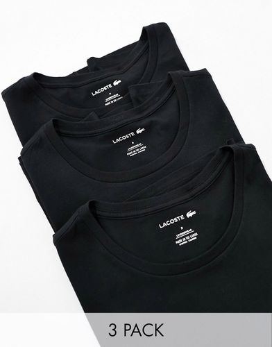 Lacoste - Lot de 3 t-shirts - Noir - Lacoste - Modalova
