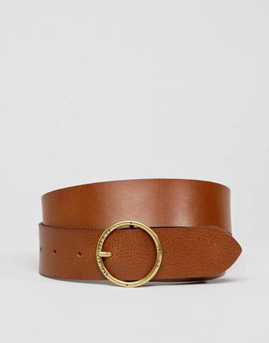 Ceinture en cuir avec boucle ronde - Levi's - Modalova