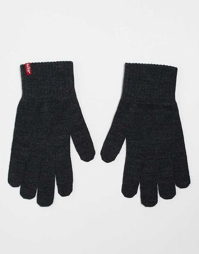 Gants en maille pour écran tactile avec étiquette logo - foncé - Levi's - Modalova