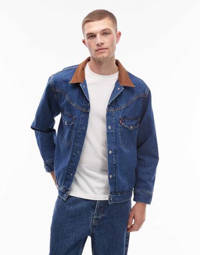 Shorthorn - Veste camionneur en jean style western - moyen dlav - Levi's - Modalova