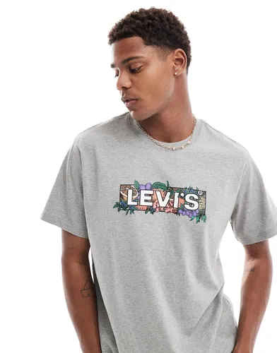 T-shirt décontracté à logo encadré - chiné - Levi's - Modalova