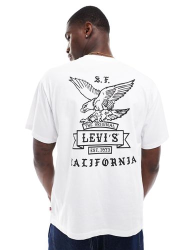 T-shirt oversize à imprimé logo et aigle au dos - Levi's - Modalova