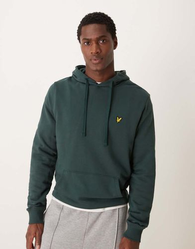 Sweat à capuche à logo - foncé - Lyle & Scott - Modalova