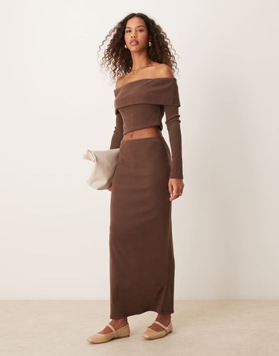 Jupe longue - Chocolat - Miss Selfridge - Modalova