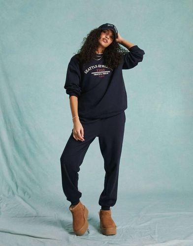 Pantalon de jogging d'ensemble oversize - Miss Selfridge - Modalova