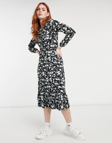 Robe mi-longue - fleuri - Miss Selfridge - Modalova