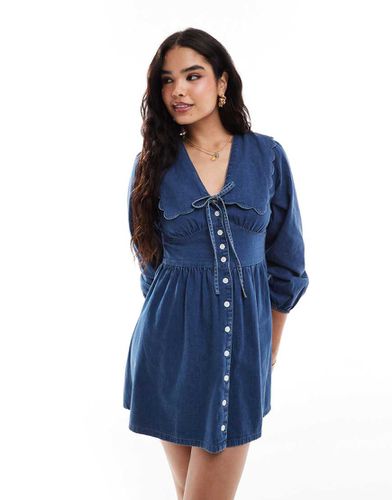 Birdie - Robe courte en jean - Nobody's Child - Modalova