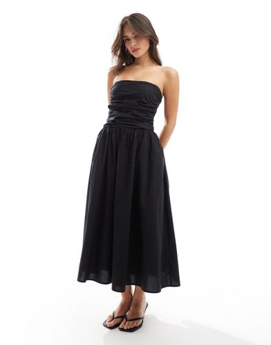 Felicity - Robe mi-longue bandeau en coton - Nobody's Child - Modalova