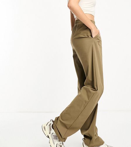 Pantalon avec ourlets à cordon de serrage - Beige - Noisy May Tall - Modalova