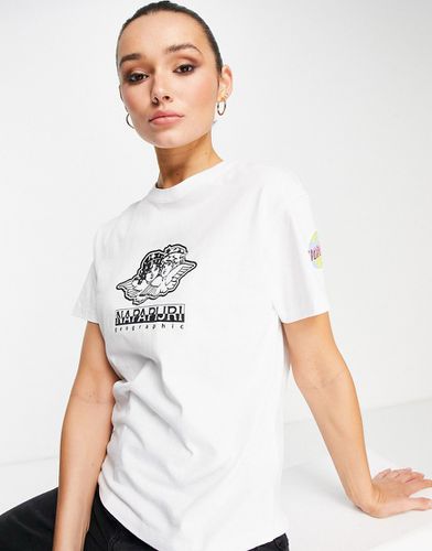 X Fiorucci - T-shirt à imprimé graphique - Napapijri - Modalova