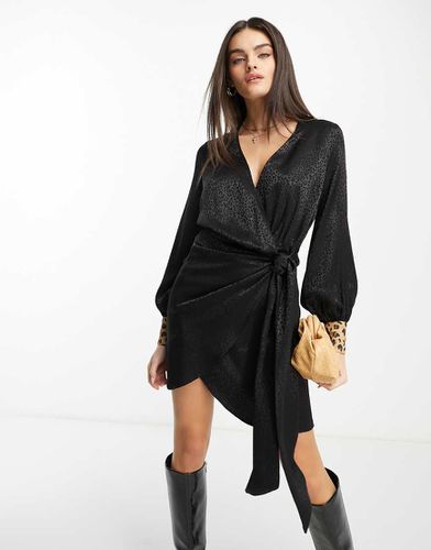 Robe courte en jacquard - Never Fully Dressed - Modalova