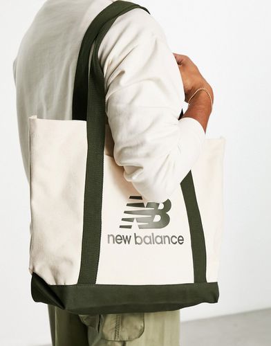 Cabas en toile à logo - Vert - New Balance - Modalova