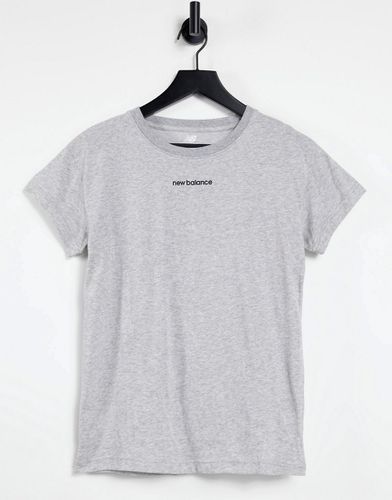 Relentless - T-shirt ras de cou avec logo - New Balance - Modalova