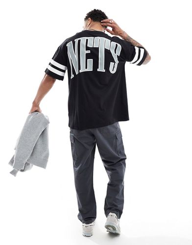 Brooklyn Nets - T-shirt imprimé au dos - New Era - Modalova