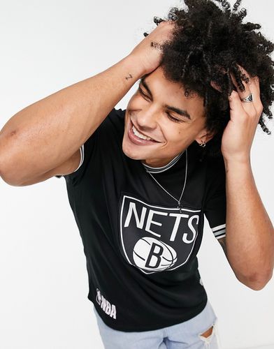 Brooklyn Nets - T-shirt oversize en résille - New Era - Modalova