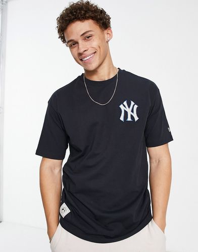 New York Yankees - T-shirt à broderie en bouclé - New Era - Modalova