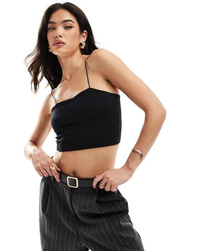 Crop top à bretelles - New Look - Modalova