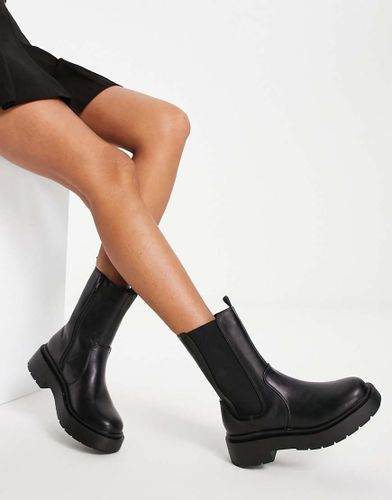 Bottines Chelsea montant avec semelle plate chunky - New Look - Modalova