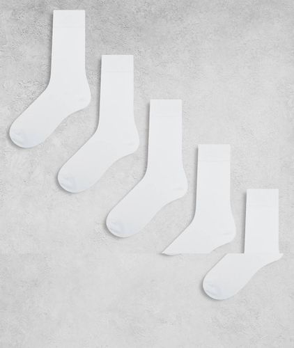 Lot de 5 paires de chaussettes unies - New Look - Modalova