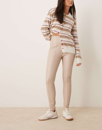 Legging en PU - cass - New Look - Modalova