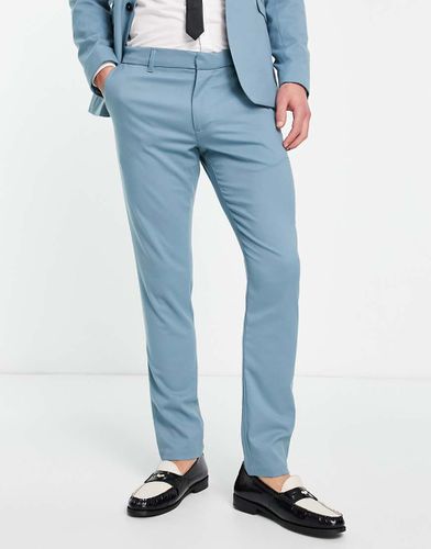 Pantalon de costume skinny - Turquoise - New Look - Modalova