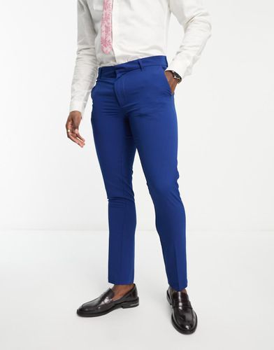 Pantalon de costume super skinny - Indigo - New Look - Modalova