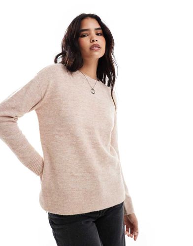 Pull en maille - Camel - New Look - Modalova