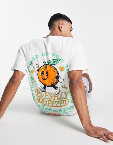 T-shirt à imprimé Freshly Squeezed - New Look - Modalova