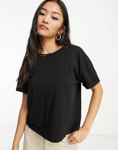 T-shirt coupe carrée - Noir - New Look - Modalova