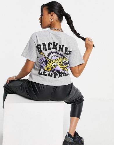 T-shirt oversize avec imprimé Hackney Leopards - New Love Club - Modalova
