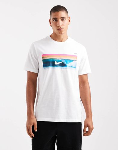 T-shirt  imprim vague - Nike - Modalova