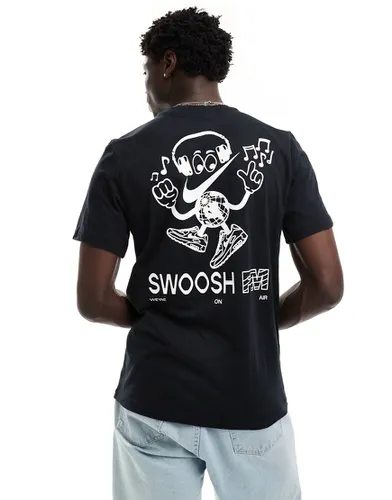 T-shirt à imprimé Swoosh FM au dos - Nike - Modalova