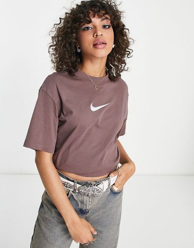 T-shirt à logo virgule - Prune - Nike - Modalova