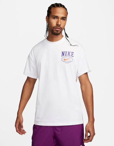 T-shirt avec imprimé graphique et logo virgule au dos - Nike - Modalova