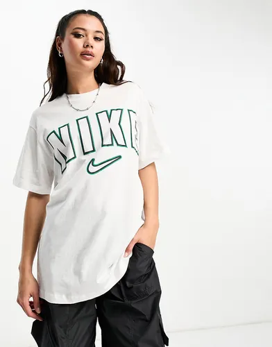 T-shirt coupe boyfriend style universitaire - Nike - Modalova
