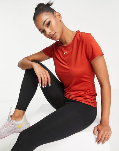 T-shirt ajusté en tissu Dri-FIT - foncé - Nike Training - Modalova