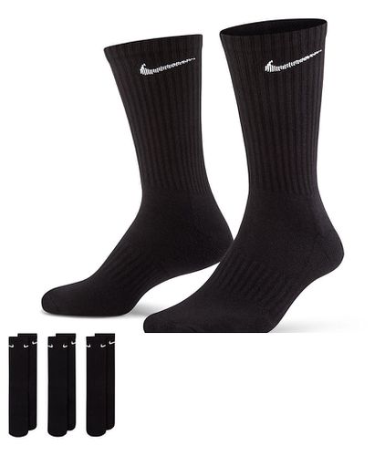 Lot de 3 paires de chaussettes pour tous les jours avec rembourrage - Nike Training - Modalova