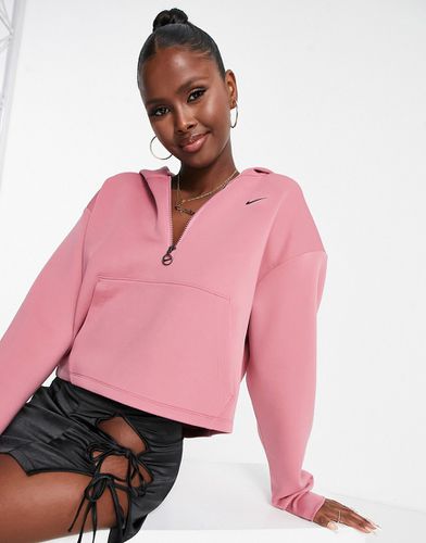 One - Sweat à capuche en tissu Dri-FIT avec motif graphique pailleté - Nike Training - Modalova