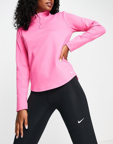 One Therma-FIT - T-shirt manches longues standard à demi-fermeture éclair - Nike Training - Modalova