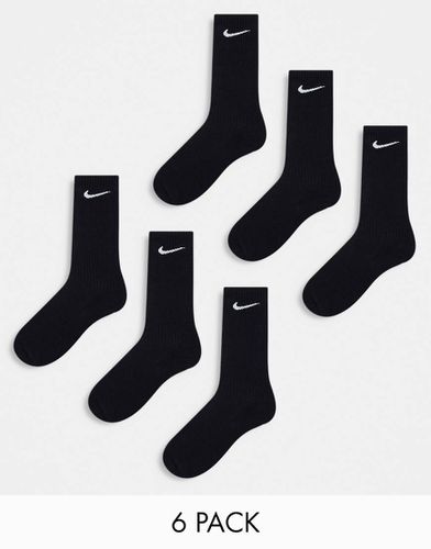 Plus - EveryDay - Lot de 6 paires de chaussettes rembourrées - Nike Training - Modalova