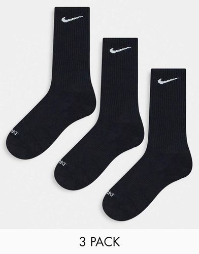 Plus - EveryDay - Lot de 3 paires de chaussettes rembourrées - Nike Training - Modalova