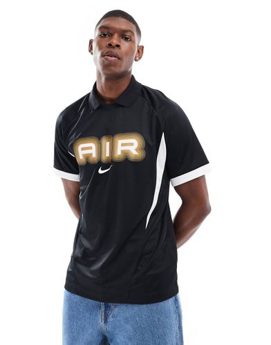 Air - Maillot de football à logo virgule - Noir/ - Nike - Modalova