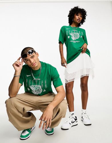 NBA Boston Celtics - T-shirt unisexe à imprimé panier - trèfle - Nike Basketball - Modalova