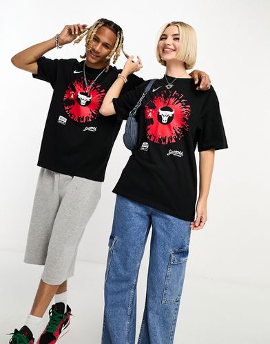 NBA Chicago Bulls - T-shirt unisexe à imprimé Swoosh Records - Nike Basketball - Modalova