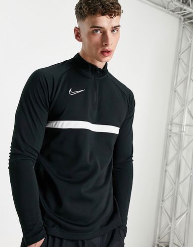 Academy Drill - Sweat à col zippé - et blanc - Nike Football - Modalova