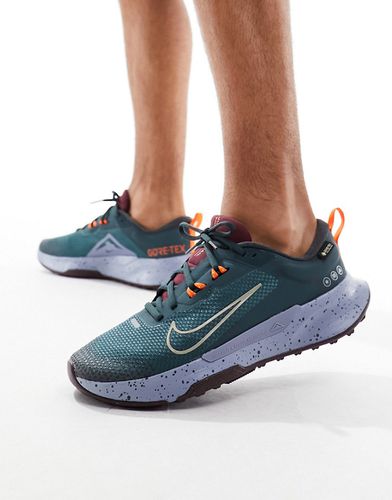 Nike - Juniper Trail 2 GTX - Baskets - Kaki/orange - Nike Running - Modalova