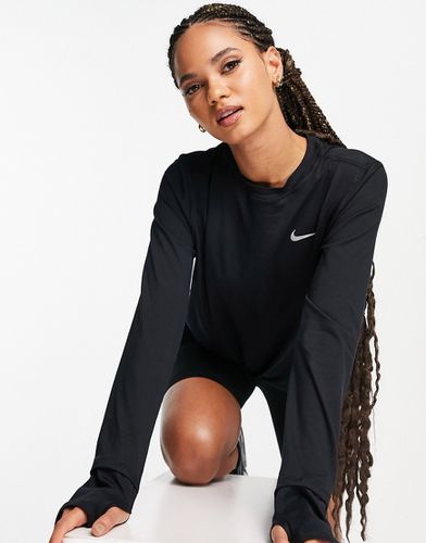 Element - T-shirt ras de cou à manches longues en tissu Dri-FIT - Nike Running - Modalova