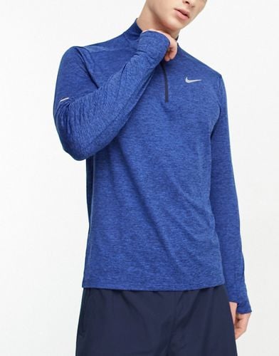 Element - Top à col zippé en tissu Dri-FIT - Nike Running - Modalova
