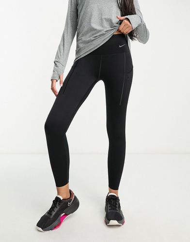 Go - Legging 7/8 en tissu Dri-FIT - Noir - Nike Running - Modalova