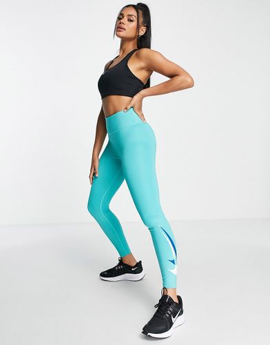 Legging 7/8 à logo virgule en tissu à séchage rapide - Nike Running - Modalova